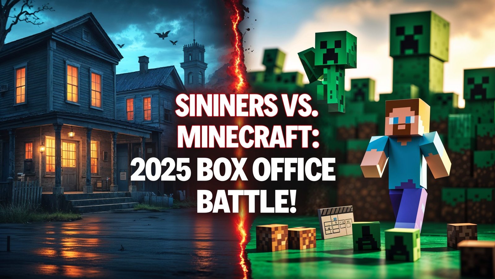 Sinners Steals Box Office Crown from A Minecraft Movie in 2025 Showdown